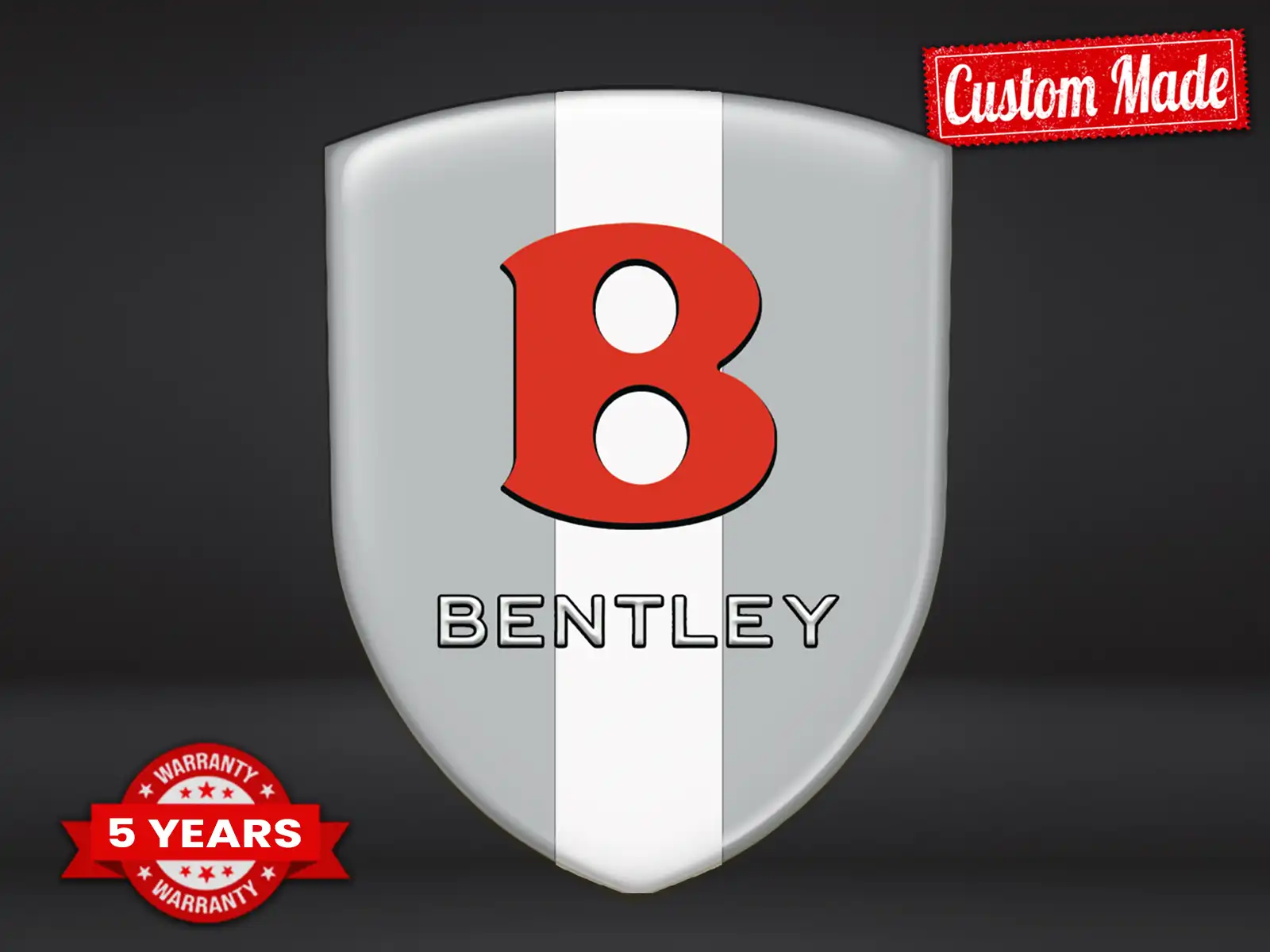 Bentley Vinyle Auto Course Personnalisable Robuste